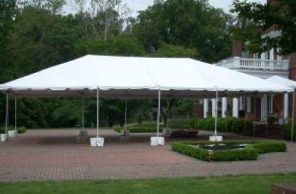 30' x 50' frame tent - 1 piece top